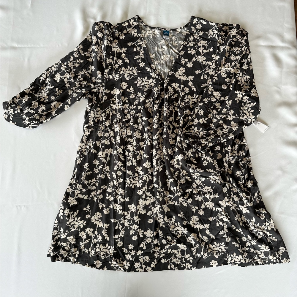 NWT Old Navy petite XL cottage core boho tunic dress